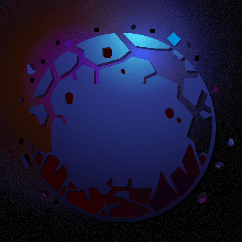 Chaos Series logo with atmospheric background